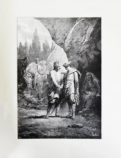 Антикварная книга Руставели, Ш. Витязь в тигровой шкуре — Руставели Шота, 1975 дополнительное фото 7