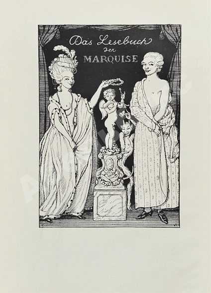 Антикварная книга [Малая Маркиза] Das Lesebuch der Marquise — , 1910 дополнительное фото 4