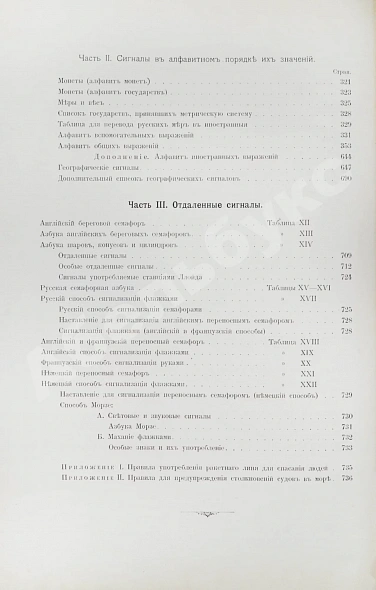 Антикварная книга Международный свод сигналов. Главное управление торгового мореплавания и портов — , 1902 дополнительное фото 6