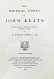 Антикварная книга Keats, J. The poetical works of John Keats — Китс Джон Keats John, 1914 дополнительное фото 3