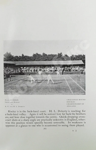 Антикварная книга Beldam, G., Vaile, P.A. Great lawn tennis players. Their Methods Illustrated — Вейл Перси Адольфус Beldam George, 1905 дополнительное фото 9