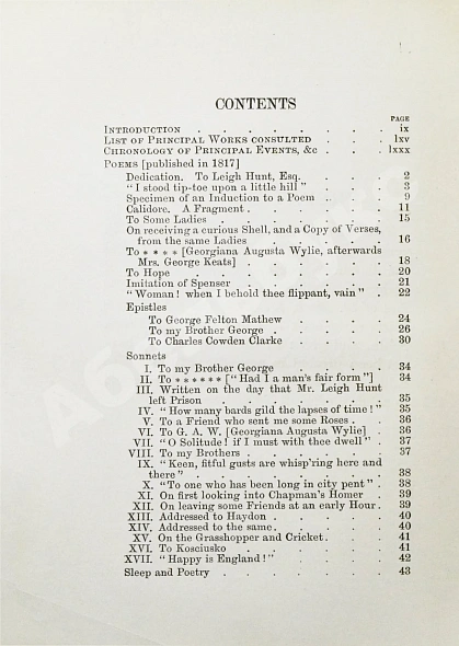 Антикварная книга Keats, J. The poetical works of John Keats — Китс Джон Keats John, 1914 дополнительное фото 5