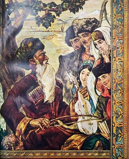 Антикварная книга [автограф художника книги] Антология кабардинской поэзии — , 1957 дополнительное фото 3