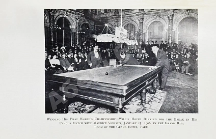 Антикварная книга Hoppe, W. Thirty years of billiard. Первое издание — , 1925 дополнительное фото 6