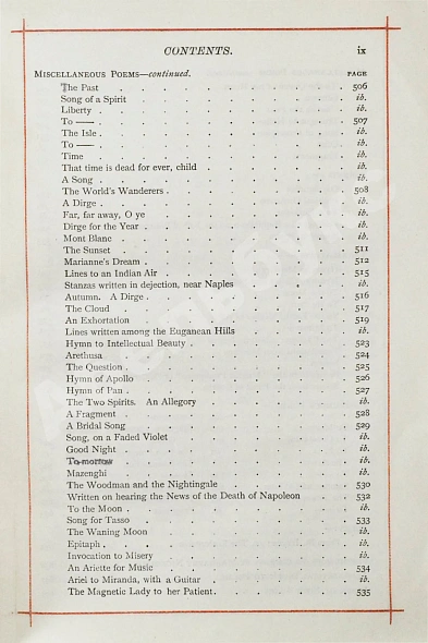 Антикварная книга Shelley, P.B. The Poetical of Percy Bysshe Shelley — Shelley Percy Bysshe, 1900 дополнительное фото 9