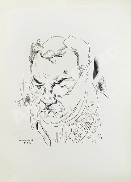 Антикварная книга Анненков, Ю.П. Портреты — Кузмин Михаил Алексеевич Анненков Юрий Павлович, 1922 дополнительное фото 12