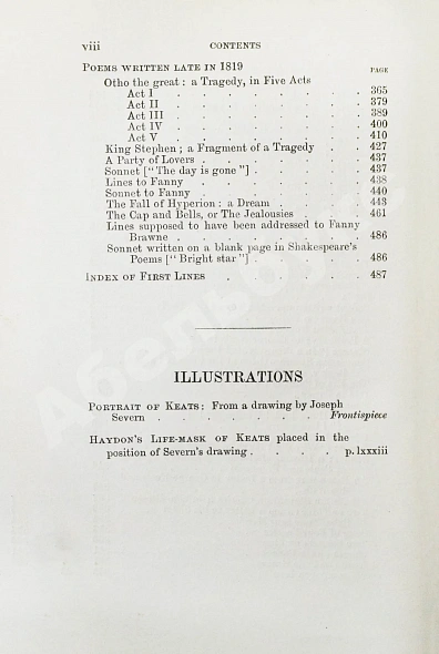 Антикварная книга Keats, J. The poetical works of John Keats — Китс Джон Keats John, 1914 дополнительное фото 9