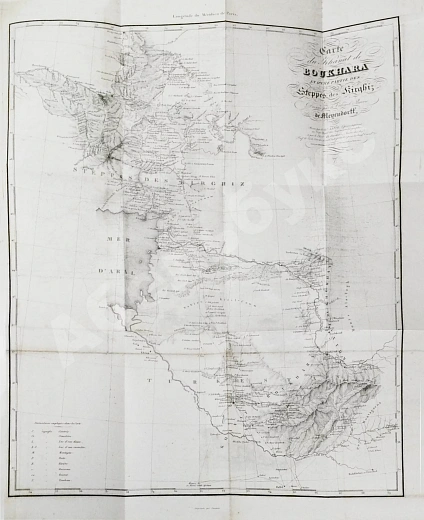 Антикварная книга Meyendorff, G. Voyage d'Orenbourg a Boukhara, fait en 1820, a travers les steppes qui s'etendent de l'est de la mer d'Aral et au-dela de l'ancien jaxartes — Мейендорф Егор Казимирович Von Meyendorff Georg, 1826 дополнительное фото 9