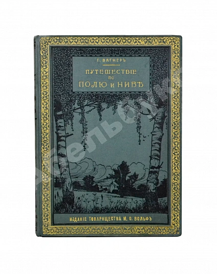 Антикварная книга Вагнер, Г. Путешествие по полю и ниве — , 1907 дополнительное фото 2