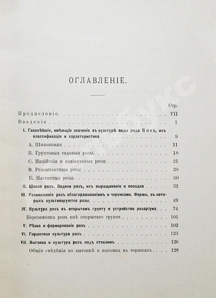 Антикварная книга Кичунов, Н.И. Культура розы в открытом грунту и под стеклом — Кичунов Николай Иванович, 1912 дополнительное фото 10