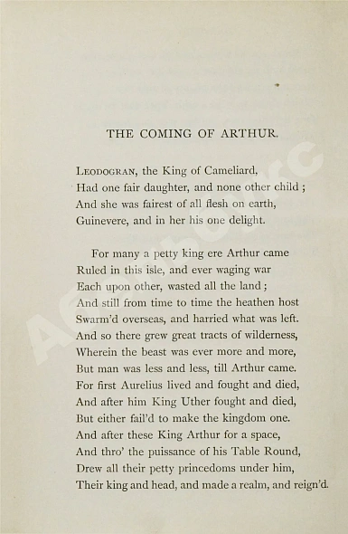Антикварная книга Tennyson, A. Idylls of the King by Alfred Lord Tennyson — , 1907 дополнительное фото 7