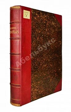 Stieler, A. Stielers Hand-Atlas. 100 Karten in Kupferstich mit 162 Nebenkarten