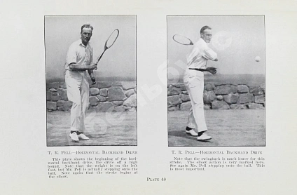 Антикварная книга Vaile, P.A. Modern tennis — Вейл Перси Адольфус, 1917 дополнительное фото 8