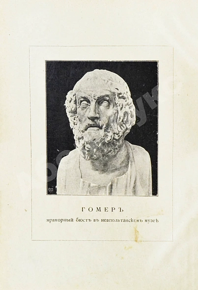 Антикварная книга Гомер. Илиада — Гомер, 1913 дополнительное фото 4