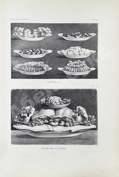 Антикварная книга Gouffé, J. Le livre de cuisine par Jules Gouffe. La cuisine de menage et la grande cuisine — , 1893 дополнительное фото 8