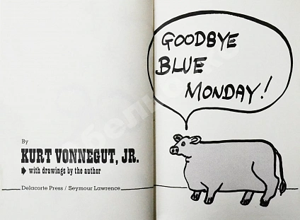 Антикварная книга Vonnegut, K. Breakfast of Champions. Первое издание — , 1973 дополнительное фото 6