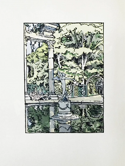 Антикварная книга Boylesve, R. La lecon d’Amour dans un Parc. Буалев, Р. Урок любви в парке — Boylesve René, 1927 дополнительное фото 4