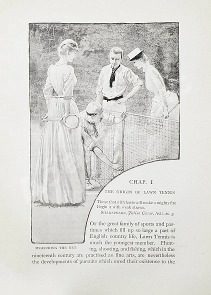 Антикварная книга Heathcote, J.M. Tennis. Lawn tennis. Rackets. Fives. Хиткоут, Дж.М. Теннис. Лаун-теннис. Ракетки. Пятёрки — Хиткоут Джон Мойер Heathcote John Moyer, 1890 дополнительное фото 8