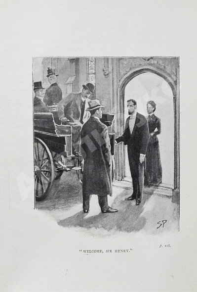 Антикварная книга Conan Doyle, A. The Hound of the Baskervilles. Первое издание — Дойл Артур Конан, 1902 дополнительное фото 9