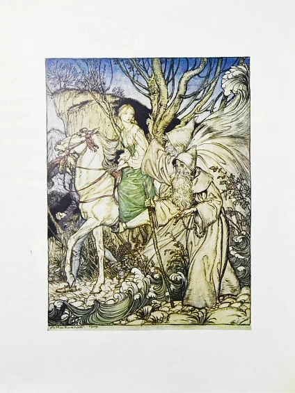 Антикварная книга Жуковский, В.А. Ундина — Жуковский Василий Андреевич, 1912 дополнительное фото 8