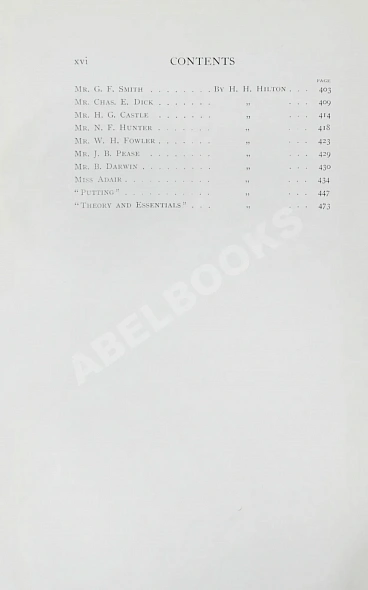 Антикварная книга Белдам, Дж. Великие игроки в гольф. Разбор их приёмов — Beldam George, 1904 дополнительное фото 5