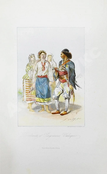 Антикварная книга Démidoff, A. Voyage dans la Russie Méridionale et la Crimée par la Hongrie, la Valachie et Moldavie — Демидов Анатолий Николаевич, 1854 дополнительное фото 6