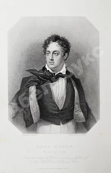Антикварная книга Byron, G.G. The poetical works of Lord Byron — Байрон Джордж Гордон Byron George Gordon,  дополнительное фото 6