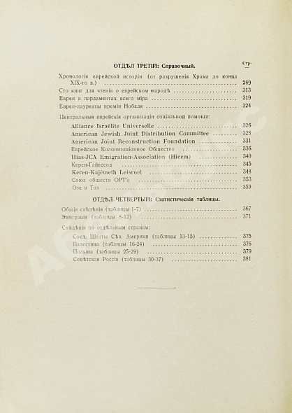 Антикварная книга [экземпляр Павла Милюкова] Еврейский мир. Ежегодник на 1939 год — , 1939 дополнительное фото 6