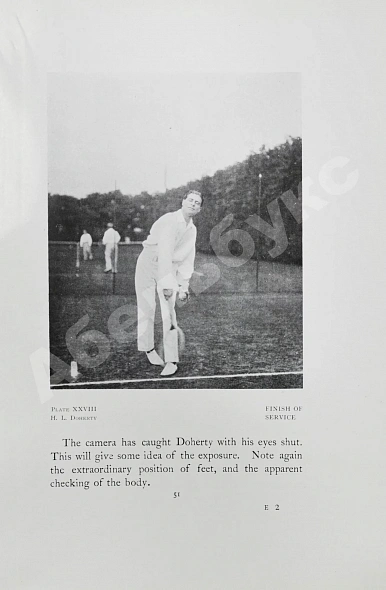 Антикварная книга Beldam, G., Vaile, P.A. Great lawn tennis players. Their Methods Illustrated — Вейл Перси Адольфус Beldam George, 1905 дополнительное фото 5