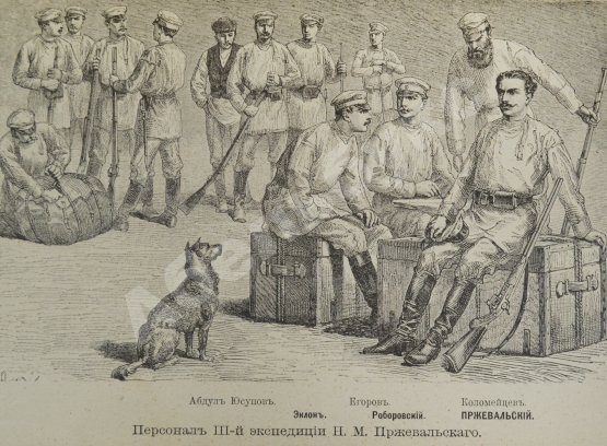 Антикварная книга Зеленин, А.В. Путешествия Н.М. Пржевальского