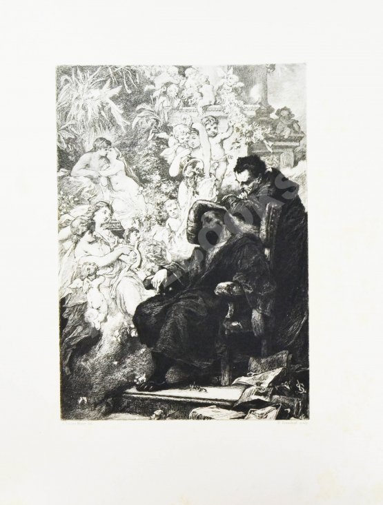 Антикварная книга Гёте, В. Фауст. Трагедия Вольфганга Гёте