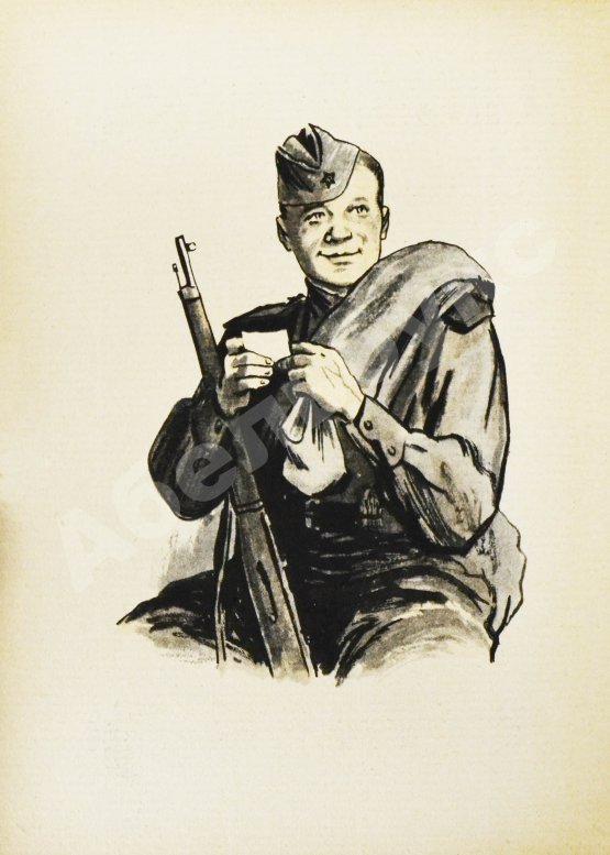 Антикварная книга Твардовский, А.Т. Василий Тёркин