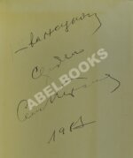 Кирсанов, С.И. [автограф] Этот мир. Новые стихотворения