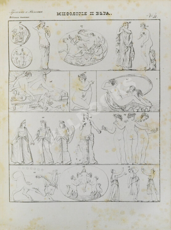 Антикварная книга Картинная галерея или систематическое собрание рисунков по всем отраслям человеческих познаний