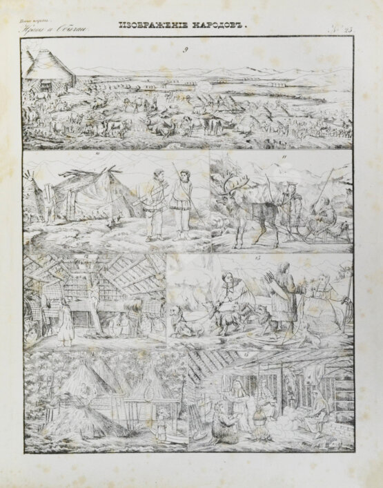 Антикварная книга Картинная галерея или систематическое собрание рисунков по всем отраслям человеческих познаний