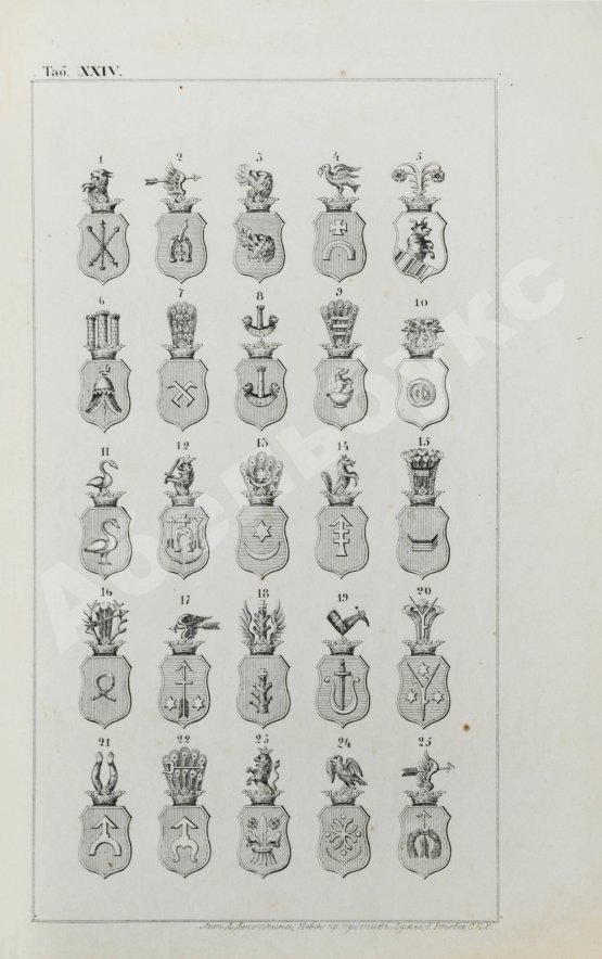 Антикварная книга Лакиер, А.Б. Русская геральдика