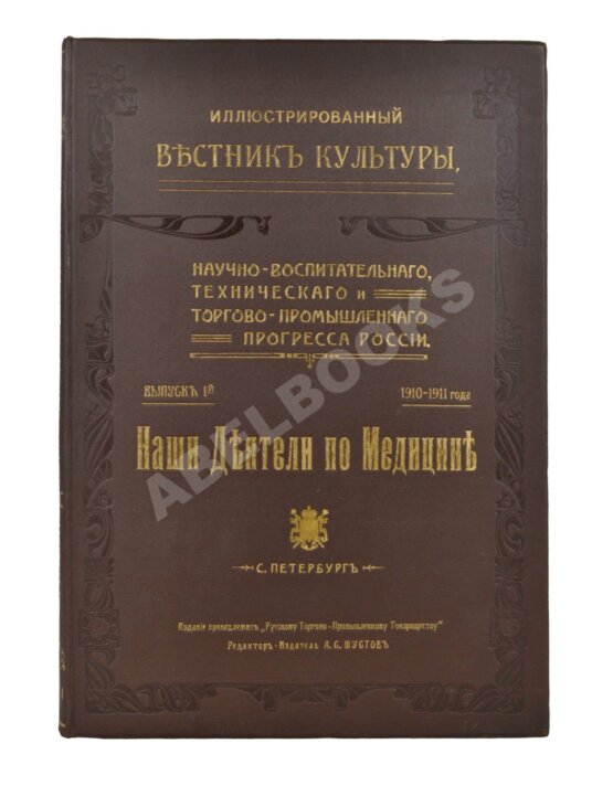 Антикварная книга Наши деятели по медицине
