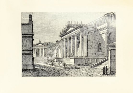 Антикварная книга Вегнер, В. Рим