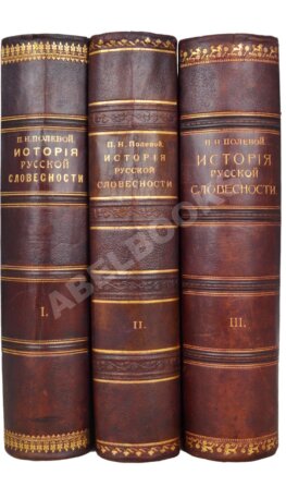 Полевой, П.Н. История русской словесности с древнейших времен до наших дней.