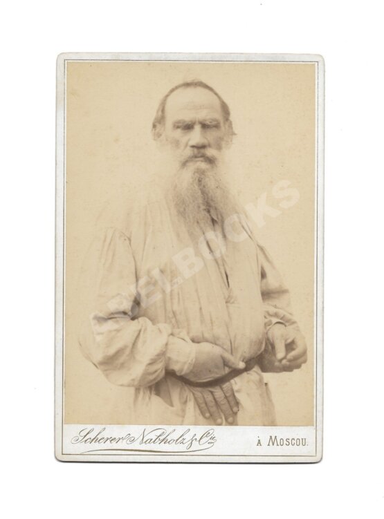 Фотография Льва Николаевича Толстого