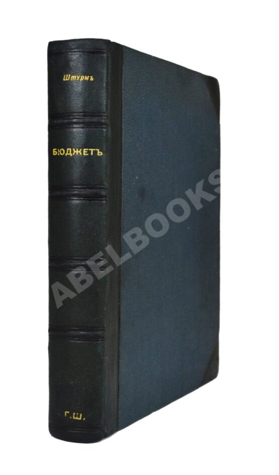 Антикварная книга Штурм, Р. Бюджет