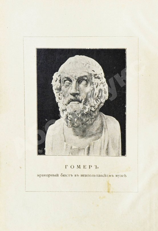 Антикварная книга Гомер. Илиада