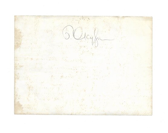 Окуджава, Б.Ш. [автограф] 1980 года