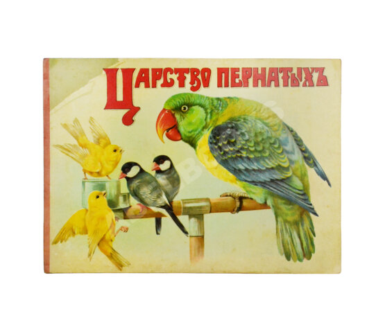 Антикварная книга Царство пернатых