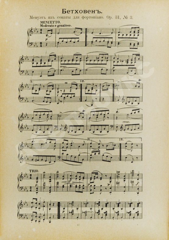 Антикварная книга Музыка в XIX веке инструментальная и вокальная