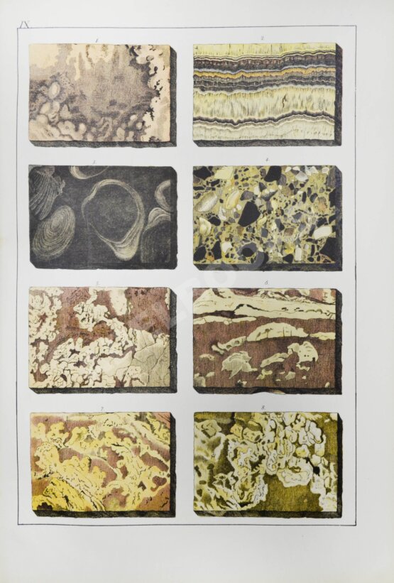 Антикварная книга Курр, И.Г. фон, Ганике А.Б. Атлас минералов