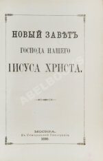 Новый Завет Господа нашего Иисуса Христа и Псалтирь в русском переводе