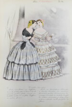 Мода. Костюм, платье, шляпы, причёска и туалетные принадлежности на протяжении сорока лет с 1830 по 1870 годы