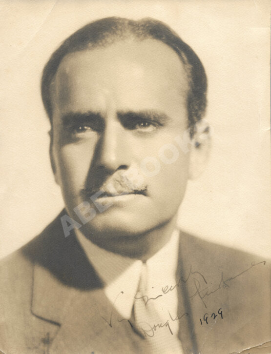 Дуглас Фэрбенкс [автограф]