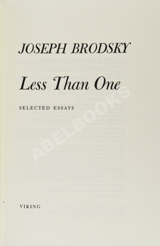 Антикварная книга Бродский, И.А. [автограф] 1986 год
